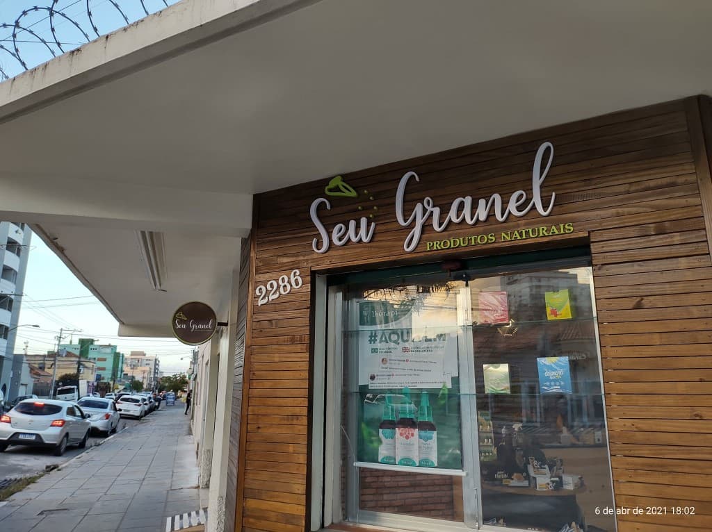 Fachada da loja Seu Granel